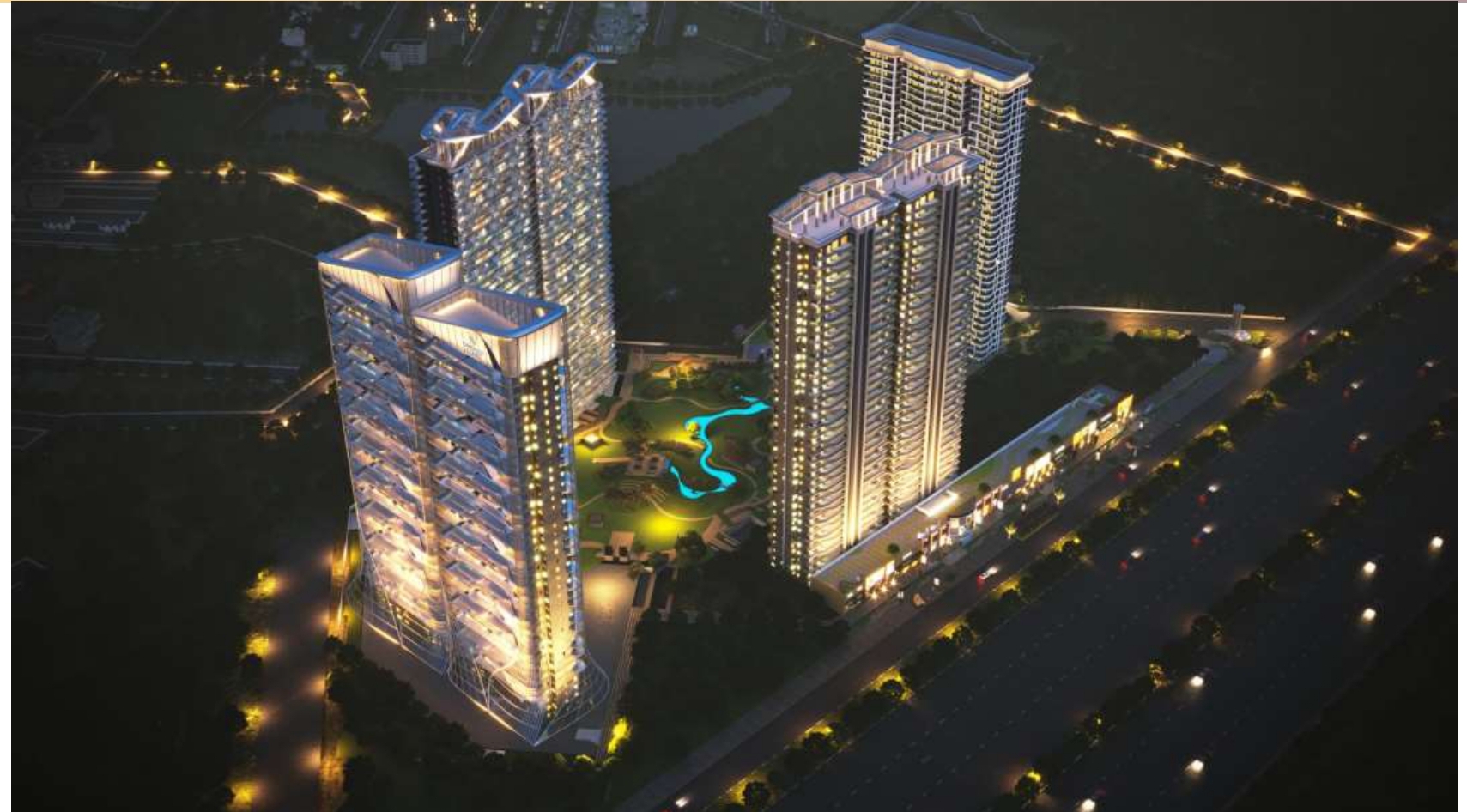 embasy grand aerial view